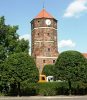 Znin. Gothic town hall tower