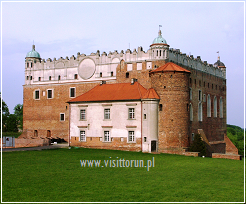 Medieval castle in the town of Golub (42 km east of Toruń)