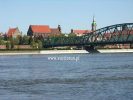 The Vistula in Toruń: the Pilsudski Bridge and the Old Quarter fragment