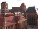 Toruń Old Quarter: Old City view (Old City Town Hall, St. Johns's Cathedral, Artus House)