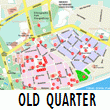 Torun Old Quarter Map. Click to enlarge